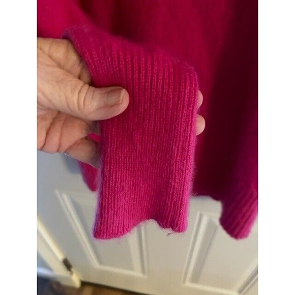 Vineyard Vines Sweater Womens Size S Pink Long Sleeve 1/4 Zip Cashmere Blend - Picture 3 of 6